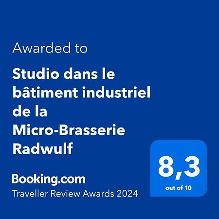 Apartament Studio Dans Le Batiment Industriel De La Micro-Brasserie Radwulf Vieux-Ferrette Zewnętrze zdjęcie